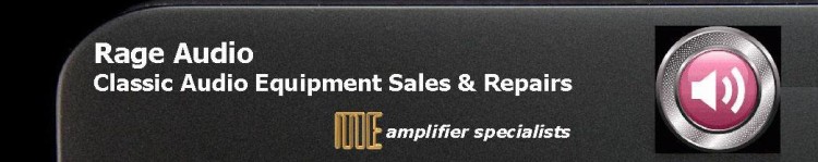 Rage Audio Equipment header